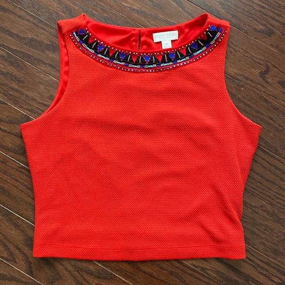 Bisou Bisou Tops - Bisou Bisou Crop Tank